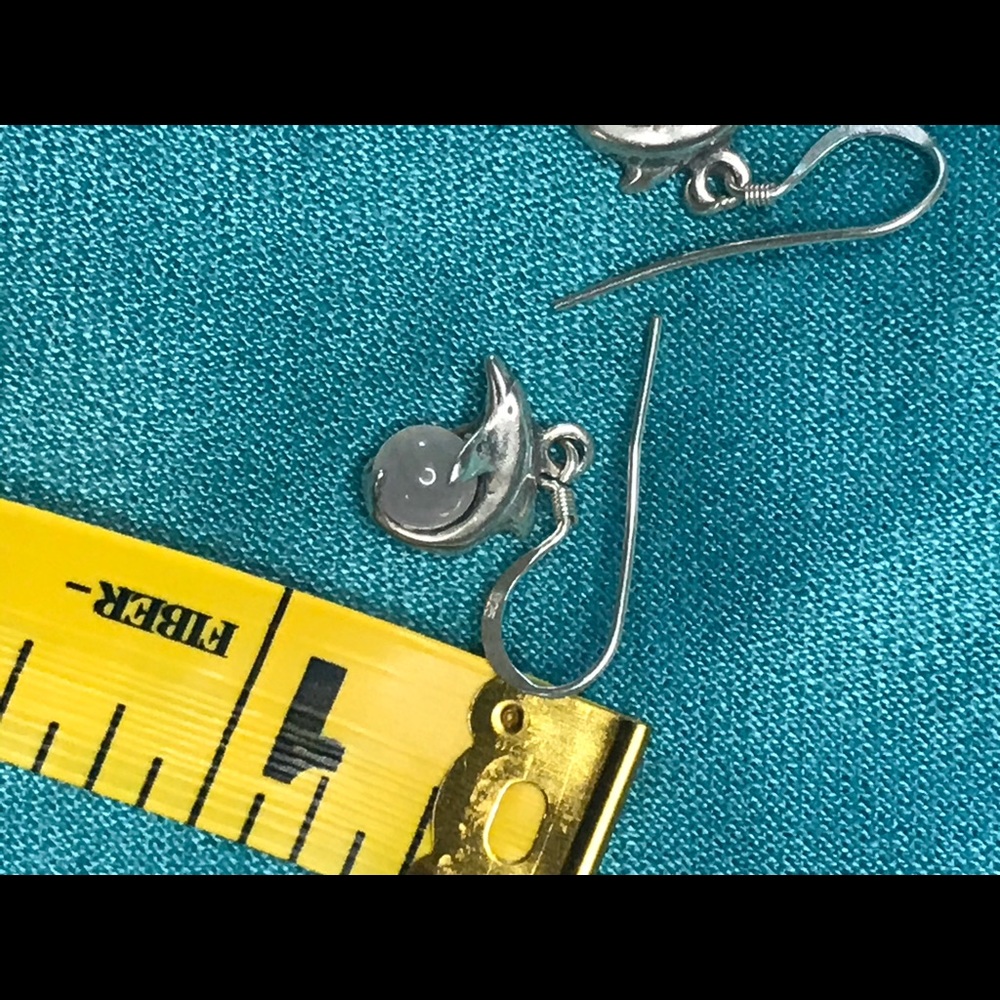 Dolphin Earrings - Picture 3 of 3